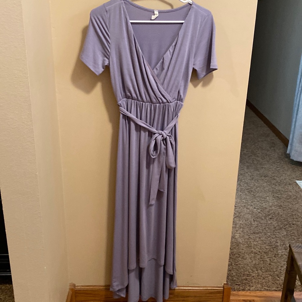 Pink Blush Maternity Dress